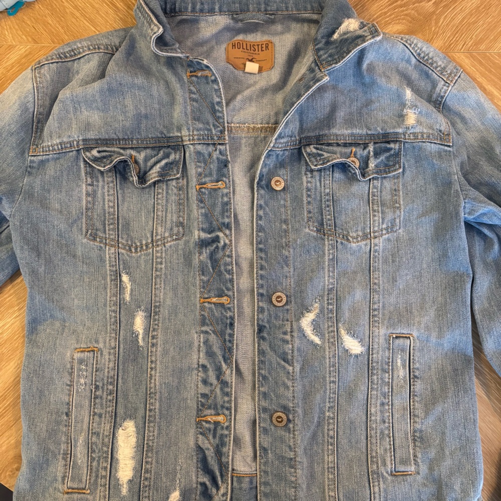 Hollister Light Blue Denim Jacket